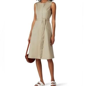 Derek Lam Tan Midi Skirt